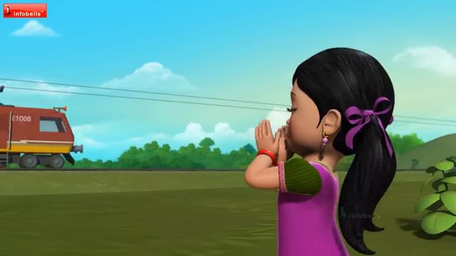 సంతోషకరమైన రైలు ప్రయాణం - Train Song | Telugu Rhymes for Children | Infobells смотреть онлайн