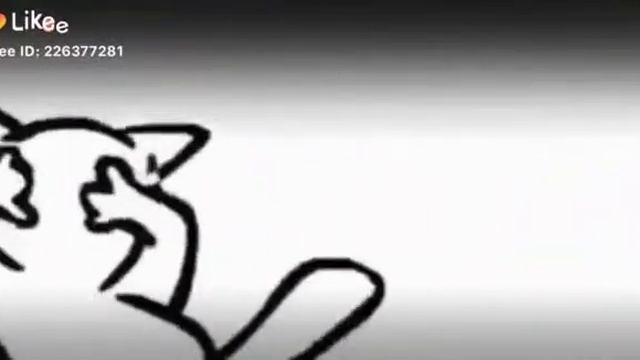 танцующий кот. чёрно-белый. твёрк танец смотреть онлайн