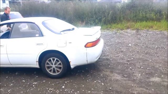 Видео-тест автомобиля Toyota Carina ED (белая, 3S-FE, ST202-0090726) смотреть онлайн