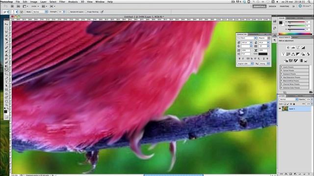 Make a painting effect in photoshop смотреть онлайн