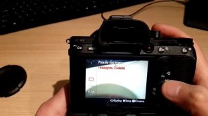 Sony A7R iii меню