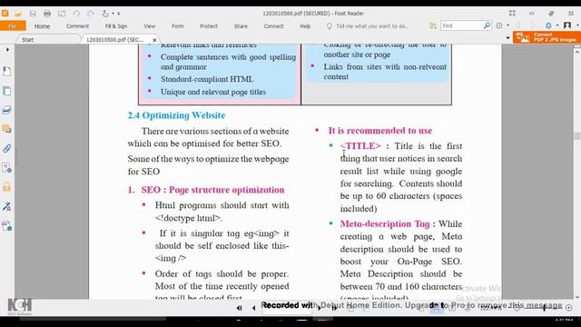 IT Chapter 2 part 1 Introduction to SEO(Search Engine Optimization) explanation exercise solution смотреть онлайн