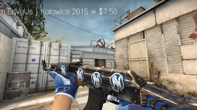 AK-47 Blue Laminate Sticker Combinations In CS:GO (2019)