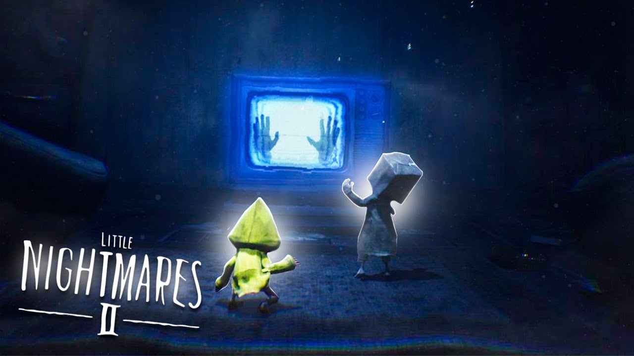 Little nightmares 2 прохождение #8. Шестую схватил человек из телевизора. Мы остались одни. Ужасы. смотреть онлайн