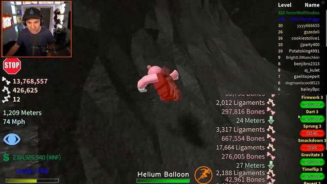 PIGGY BROKE 200 MILLION BONES... | Roblox Broken Bones смотреть онлайн