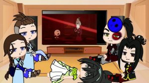 реакция друзей Аанга на угар