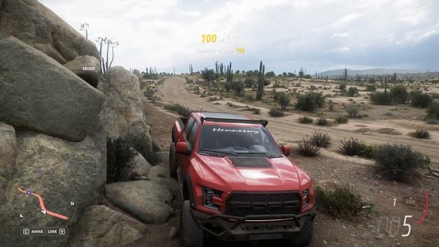 Forza Horizon 5. Ford Velociraptor. Stock V/S Full Stock Engine Tuning. LogitecG27 смотреть онлайн