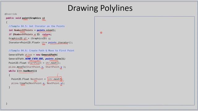 PolyLine2D | Collect Points & Draw Connected Line | Java2D Tutorial #09 смотреть онлайн