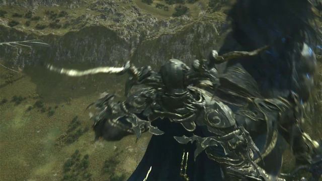 Giant Knight Odin vs Dion Dragon Cutscene Final Fantasy 16 смотреть онлайн