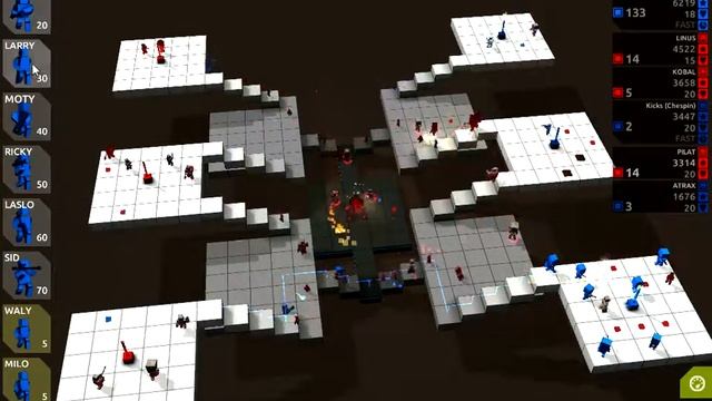 CubeMen 2: Our first (unsuccessful) battle against the red people! смотреть онлайн