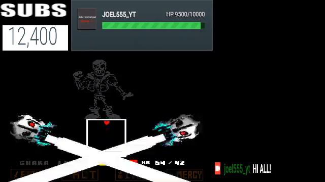 Undertale Genocide Papyrus fight Demo 2 No Items - No Heal | Undertale FanGame | JOEL555_YT смотреть онлайн