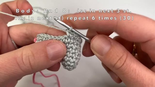 How to crochet - easy Cat Amigurumi keychain tutorial - great for beginners - English смотреть онлайн