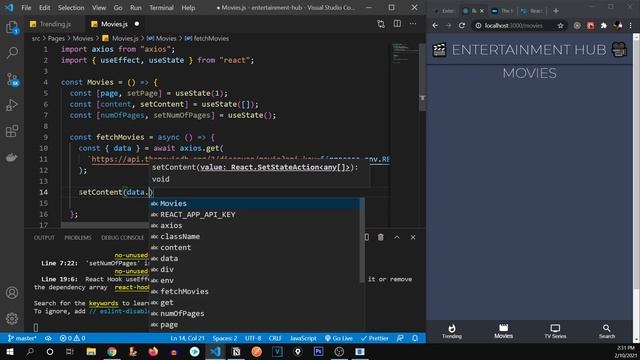 Movies and TV Series Searching App in React JS and Material UI ? смотреть онлайн