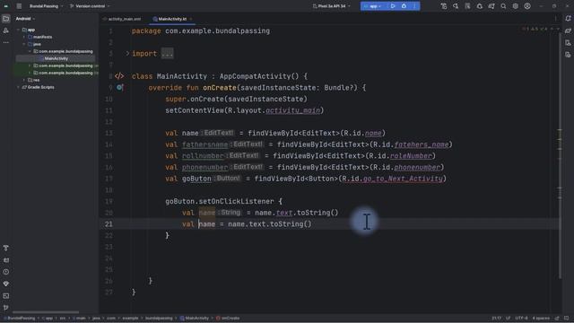 Intent in Android - Types of Intents & Data Passing using Intents - Kotlin Tutorial смотреть онлайн