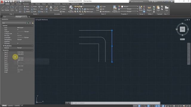 AUTOCAD FILLET ERROR | LINES ARE NON COPLANAR смотреть онлайн