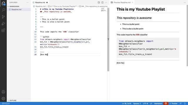 Make awesome readme.md files for your github repository with visual studio code смотреть онлайн