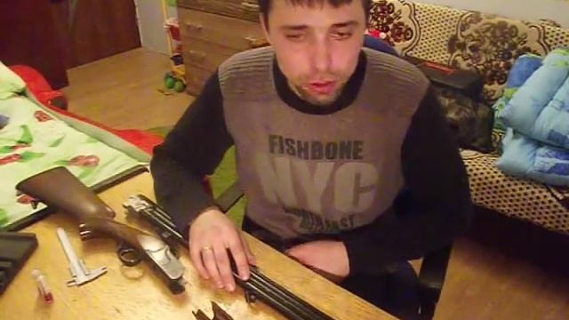 Турецкое гладкоствольное вертикальное ружье HUGLU ХУГЛУ 103DE 20 кал обзор и личное мнение. смотреть онлайн