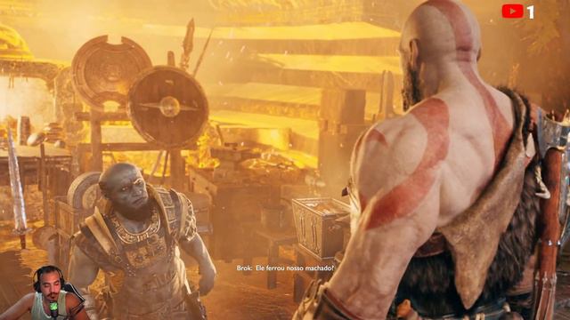 🔴 God Of War 2018 Pela PRIMEIRA VEZ | PS4 Slim смотреть онлайн