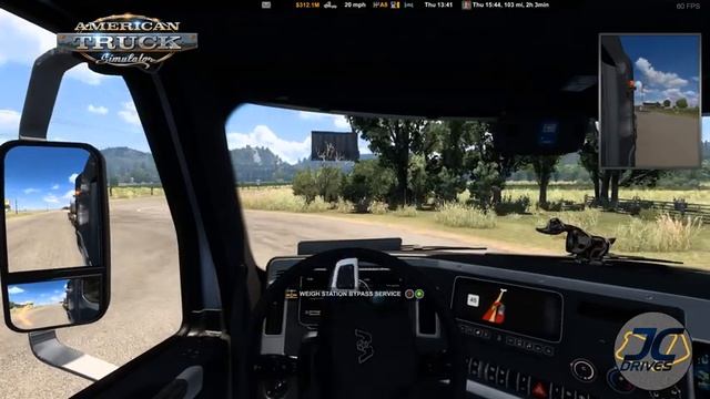 American Truck Simulator - Western State Journeys Day 61 - Montana - Bozeman to Butte смотреть онлайн