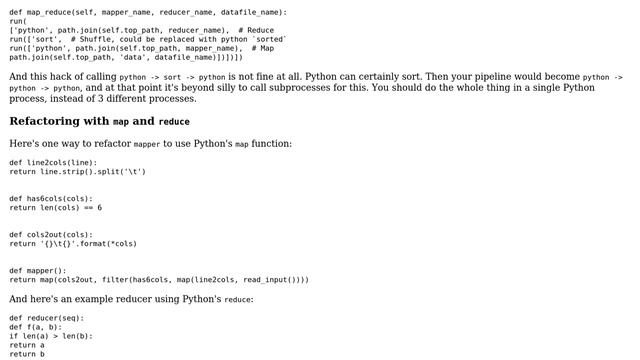 Map reduce tester ported from bash to Python (2 Solutions!!) смотреть онлайн