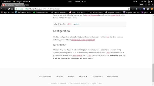 Instalar Laravel Lumen en Fedora (GNU/Linux) смотреть онлайн