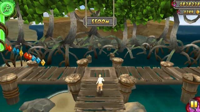 Temple Run 2 Pirate Cove REVERSE Gameplay - Endless Run Gameplay Android смотреть онлайн