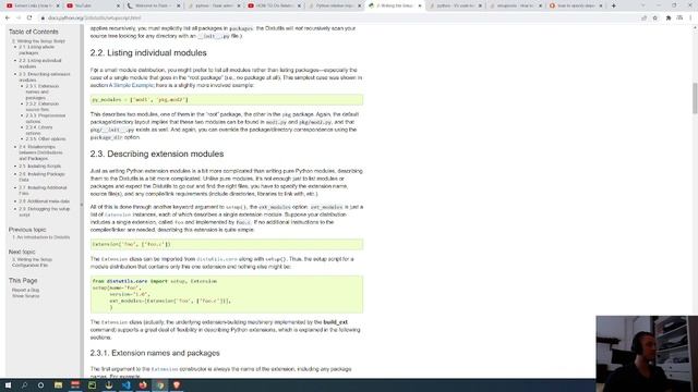 Python setup.py and imports смотреть онлайн