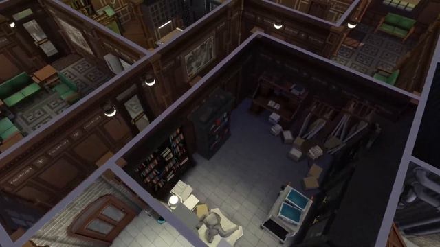 Resident Evil 2 Raccoon City Police Dept. In The Sims 4 (NoCC/Mods)
