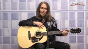 Epiphone AJ-220S Acoustic Guitar Review - Sweetwater Sound