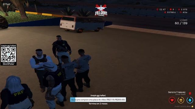 THUG LIFE RJ ? COMANDANTE DA CORE | GTA RP AO VIVO ? смотреть онлайн