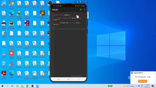 How to run java program on mobile : Java programming for beginners смотреть онлайн