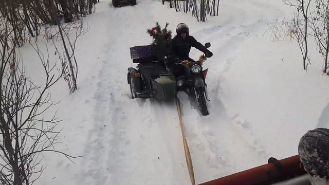 тянем дед мороза Антоху смотреть онлайн