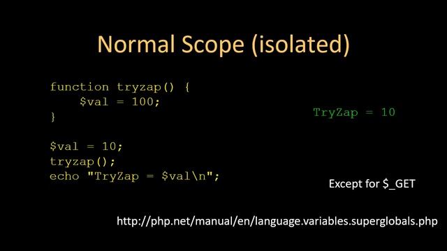 PHP 04 Functions смотреть онлайн