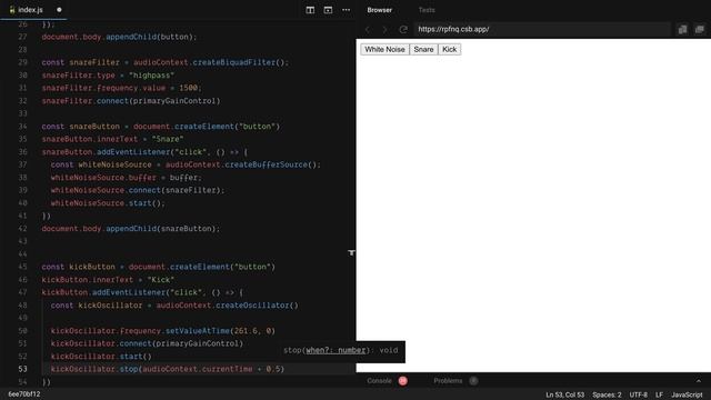 Introduction to the Web Audio API смотреть онлайн