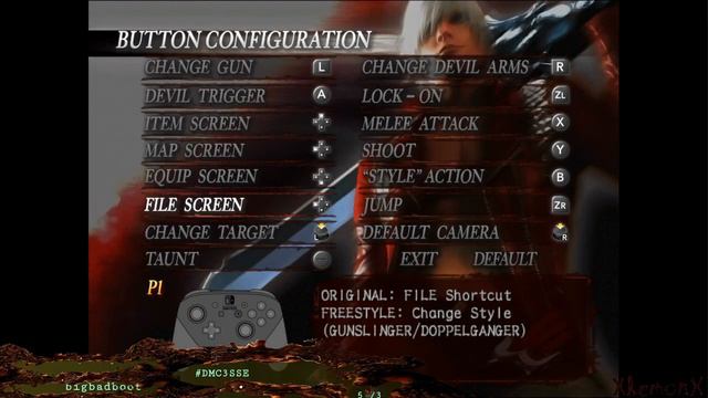 Opening And Controller Setup - DMC3SSE (Devil May Cry 3 Switch Special Edition)