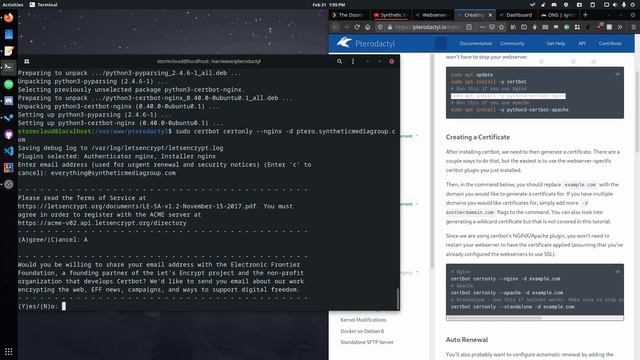 Secure Your Pterodactyl Panel with SSL/HTTPS смотреть онлайн