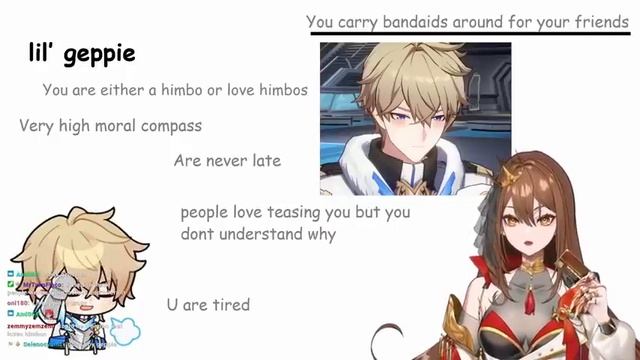 what your honkai star rail main says about you (it's personal) смотреть онлайн