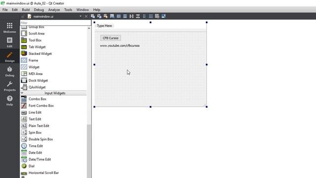 Primeiro Programa em QT - Curso de QT Creator / C++ #02 смотреть онлайн