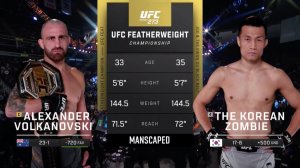 Александр Волкановски vs Корейский Зомби: Вспоминаем бой