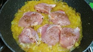 Курица по-Еврейски в луковом соусе .КУРИЦА по еврейски.mp4