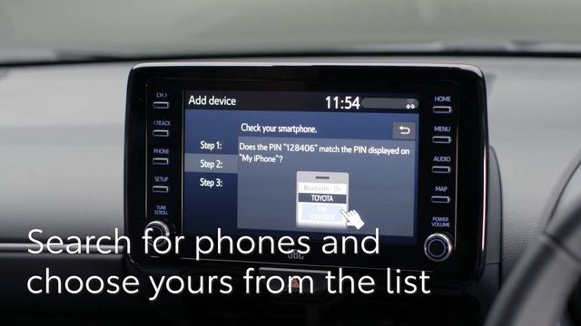 HOW TO CONNECT TO BLUETOOTH | NEW YARIS HYBRID смотреть онлайн
