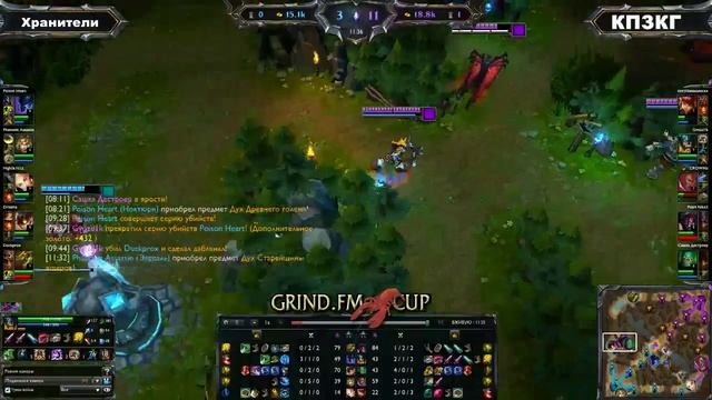 GRIND.FM CUP: ФИНАЛ/FINAL Хранители vs КПЗКГ? 2 игра смотреть онлайн