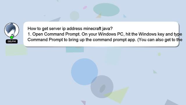 How to get server ip address minecraft java? смотреть онлайн