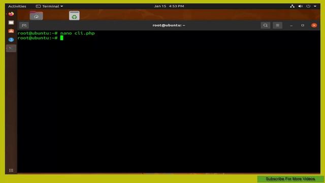 Docker PHP CLI Example смотреть онлайн