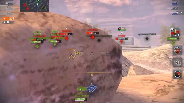 T110E4 ( When team goes bad) WORLD OF TANKS BLITZ MMO смотреть онлайн