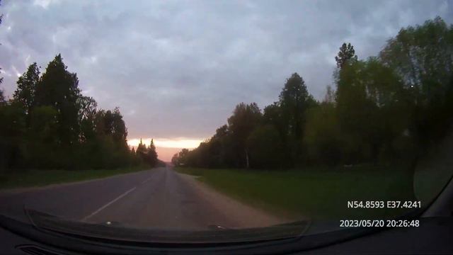 Driving in Central Russia: Заокский р-н, ок. Поленова - ГО Серпухов, ок. Республики 20/05/2023 (4x смотреть онлайн