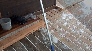 Скребок для чистки крыши от снега Truper