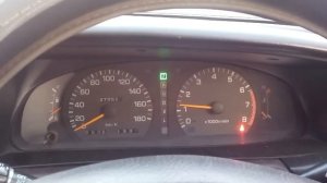 заводим в мороз тойота-виста (-33С)