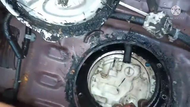 bomba de gasolina de una toyota previa