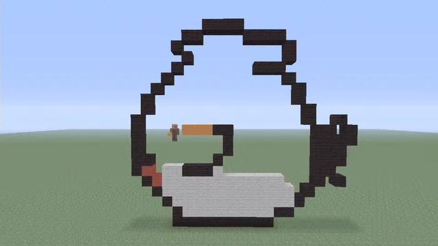 MINECRAFT PIXEL ART XBOX - ANGRY BIRD - SPEED BUILD смотреть онлайн
